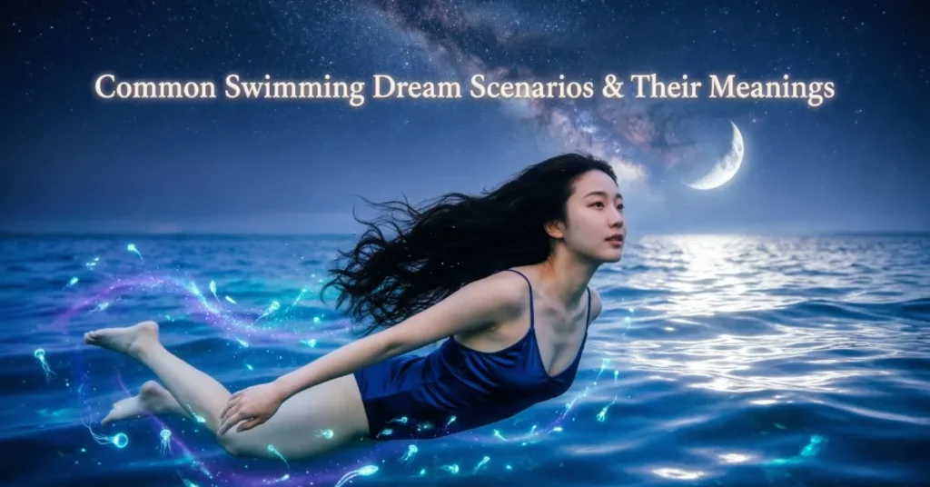 Common Swimming Dream Scenarios & Their Meanings