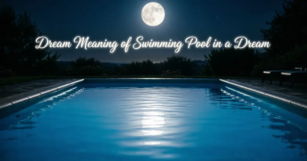 Dream Meaning of Swimming Pool in a Dream