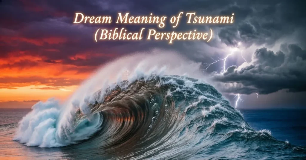 Dream Meaning of Tsunami (Biblical Perspective)