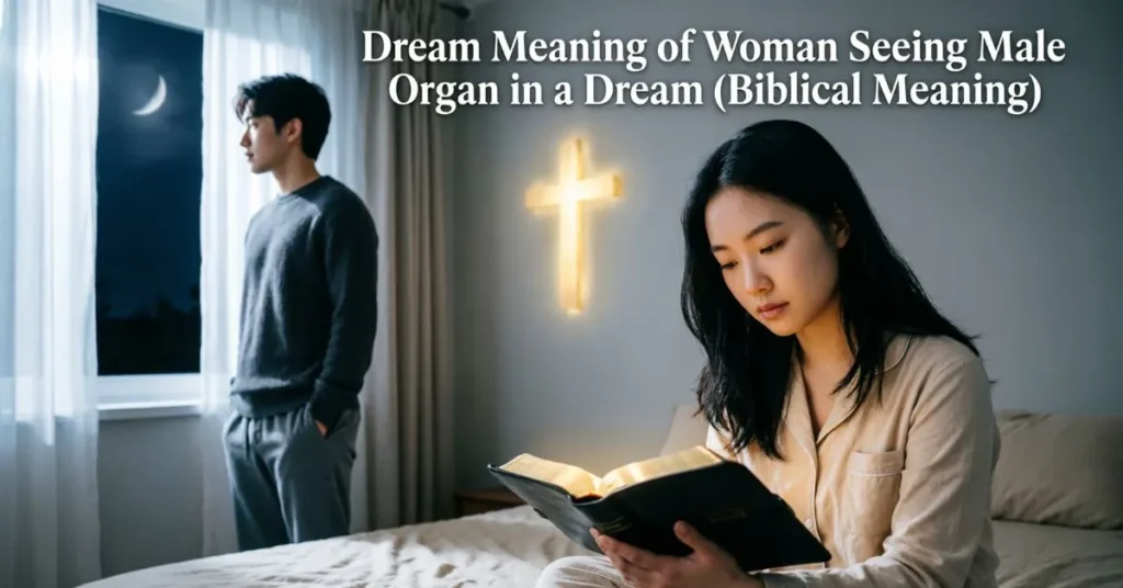 Dream Meaning of Woman Seeing Male Organ in a Dream (Biblical Meaning)