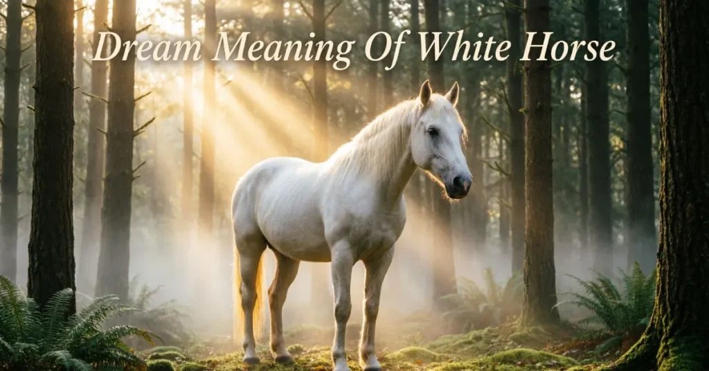 Dream Meaning Of White Horse