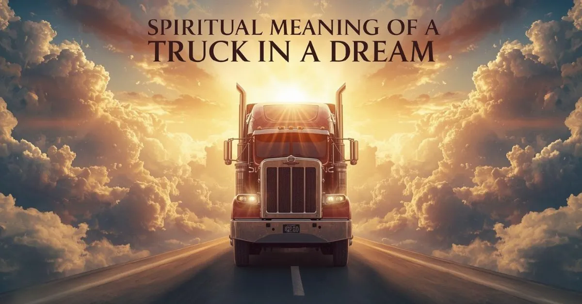Spiritual Meaning Of A Truck In A Dream