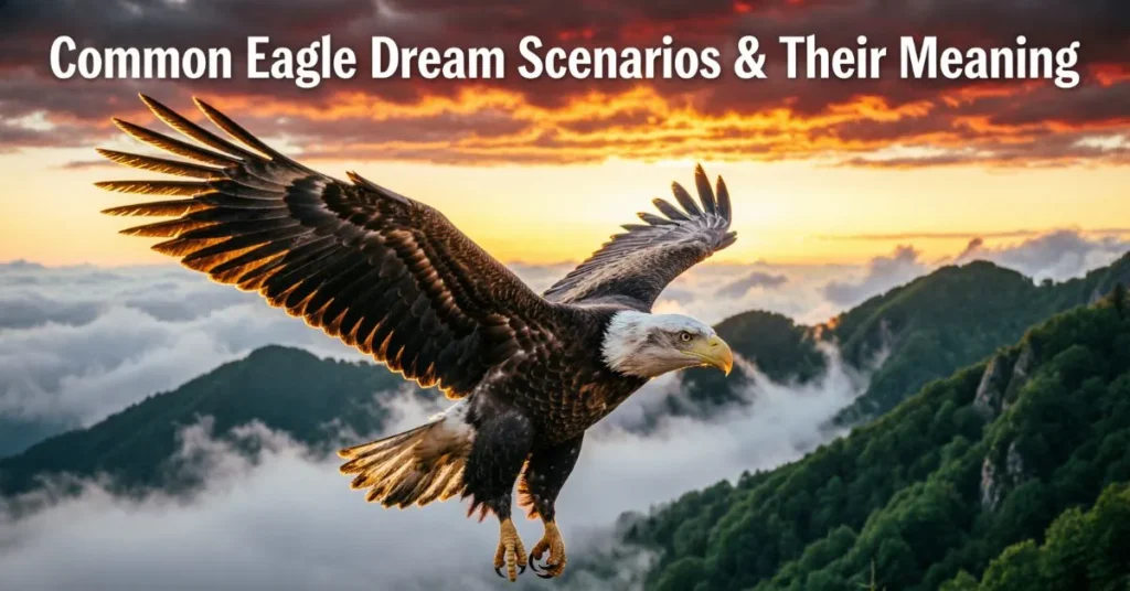 Common Eagle Dream Scenarios & Their Meaning