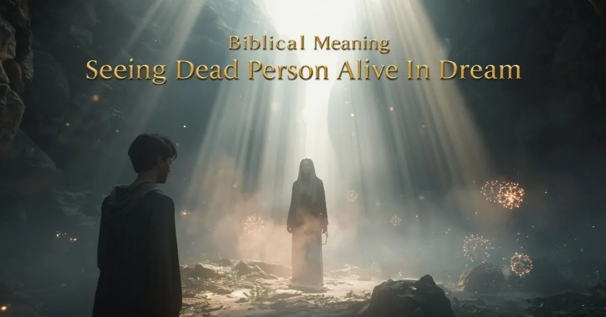 Biblical Meaning Seeing Dead Person Alive In Dream