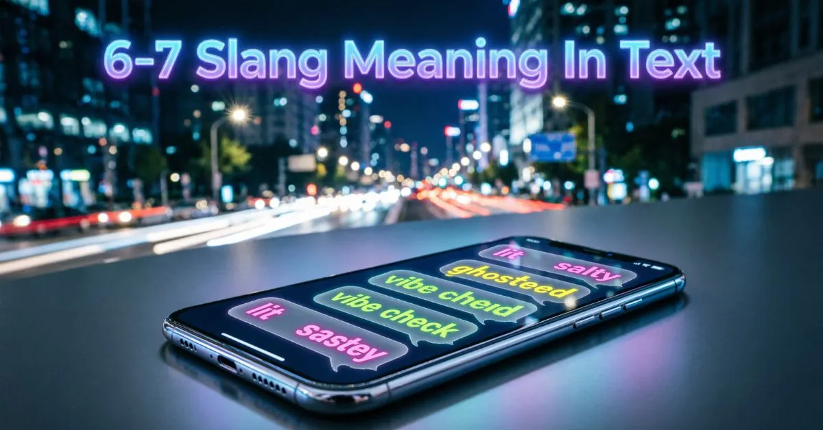6-7 Slang Meaning In Text