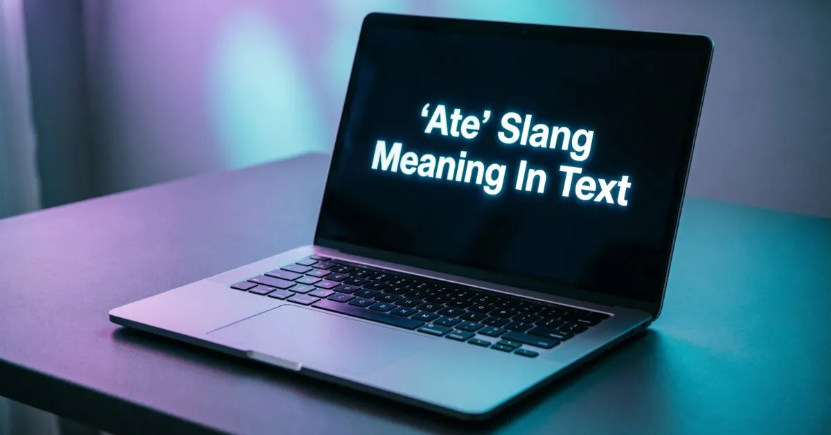 Ate Slang Meaning In Text