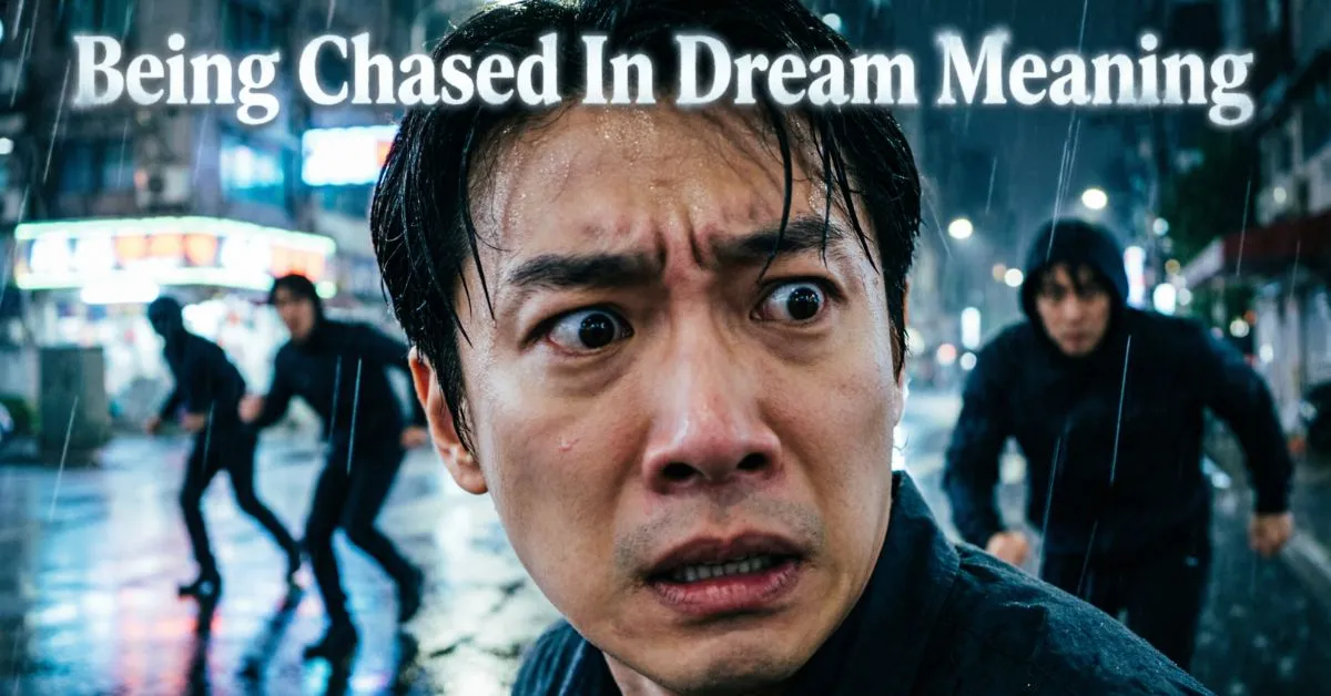 Being Chased In Dream Meaning