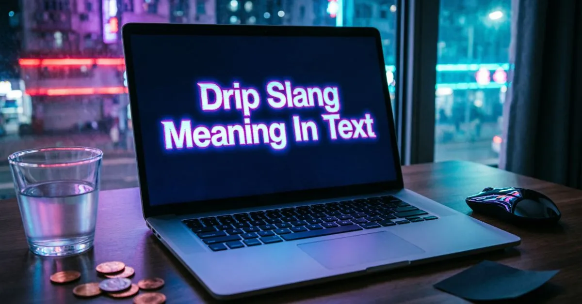 Drip Slang Meaning In Text