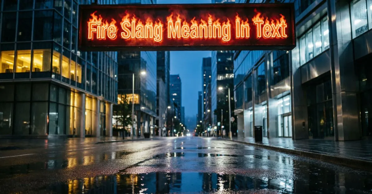 Fire Slang Meaning In Text
