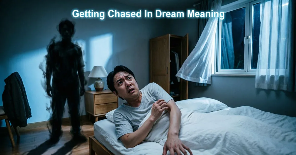 Getting Chased In Dream Meaning