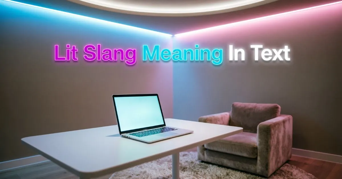 Lit Slang Meaning In Text