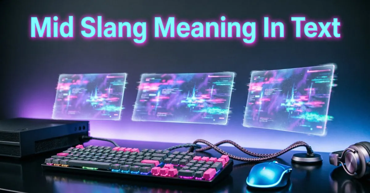 Mid Slang Meaning In Text