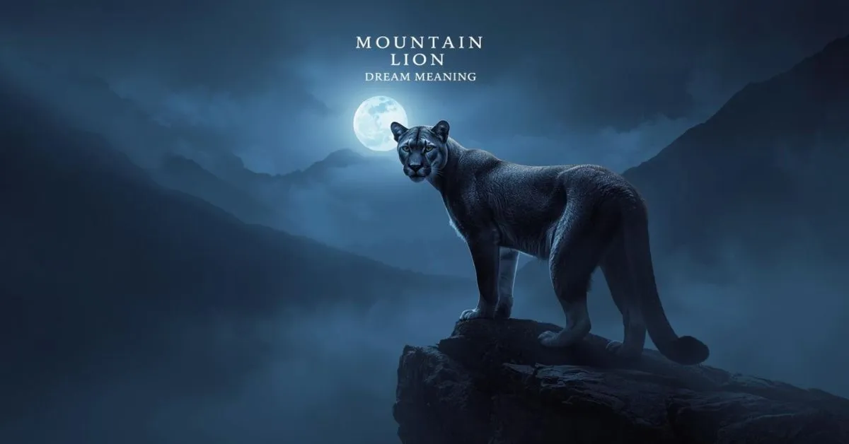 Mountain Lion Dream Meaning