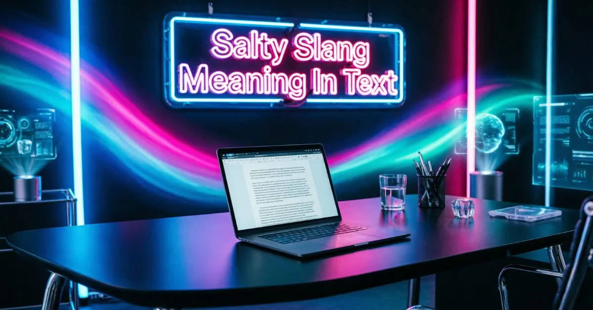 Salty Slang Meaning In Text