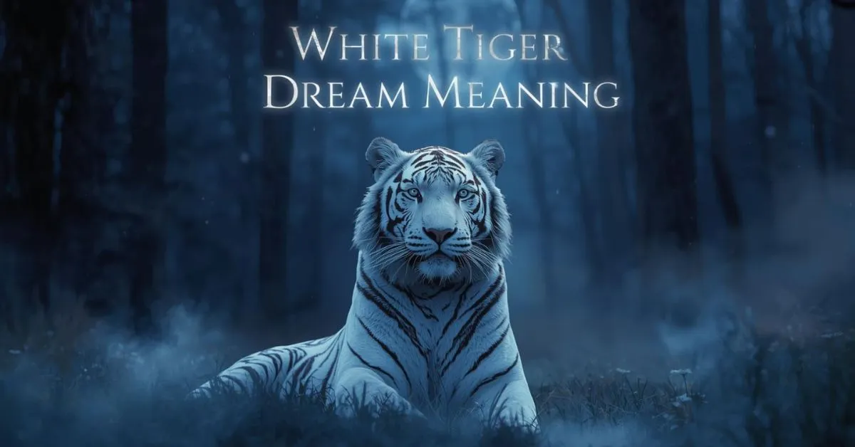 White Tiger Dream Meaning