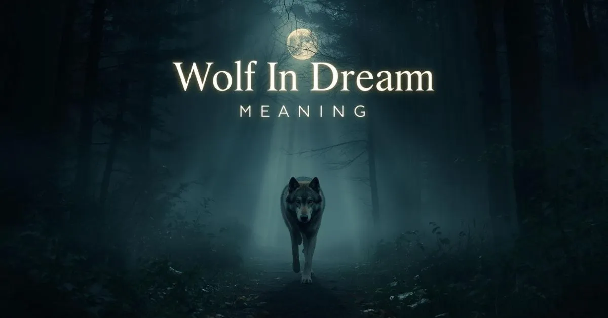 Wolf In Dream Meaning