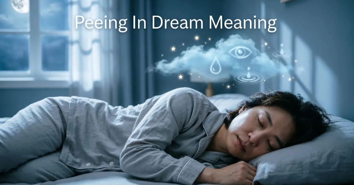 Peeing In Dream Meaning