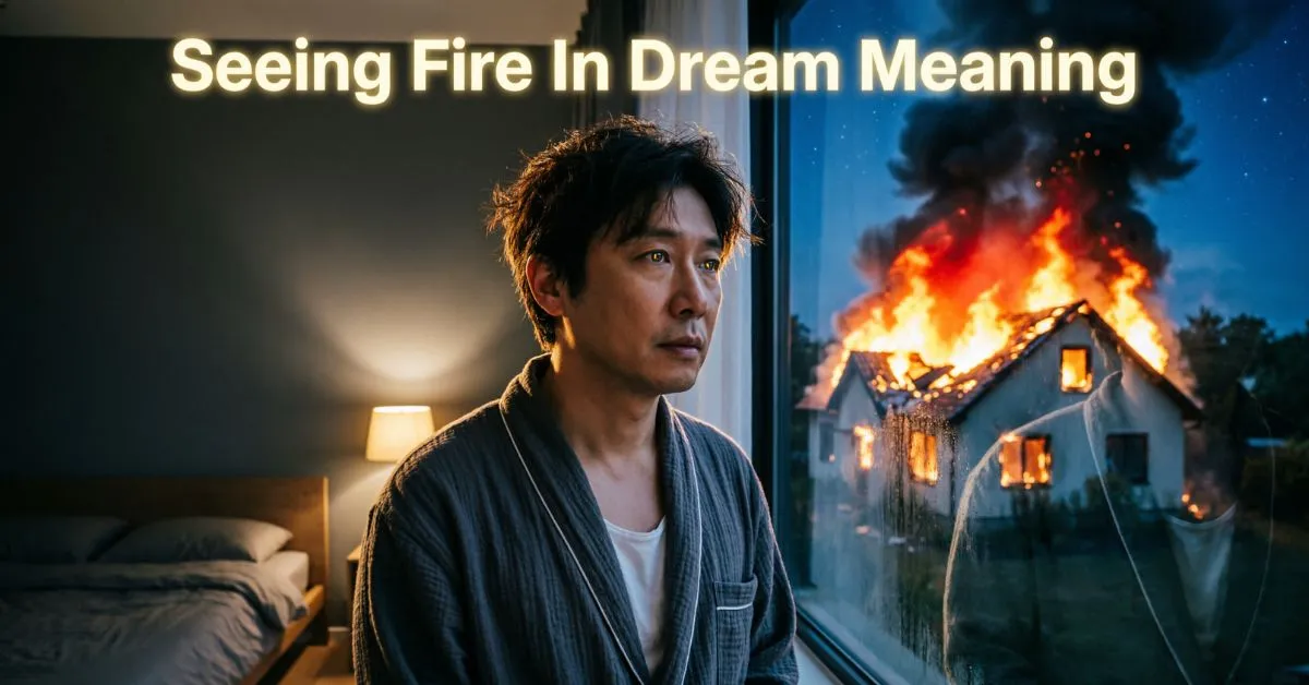 Seeing Fire In Dream Meaning