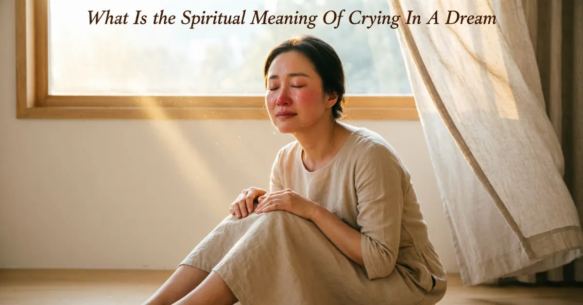 What Is The Spiritual Meaning Of Crying In A Dream