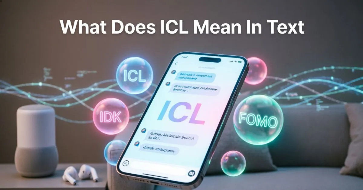 What Does ICL Mean In Text