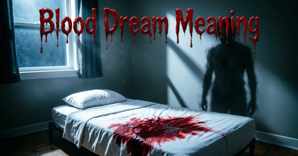 Blood Dream Meaning