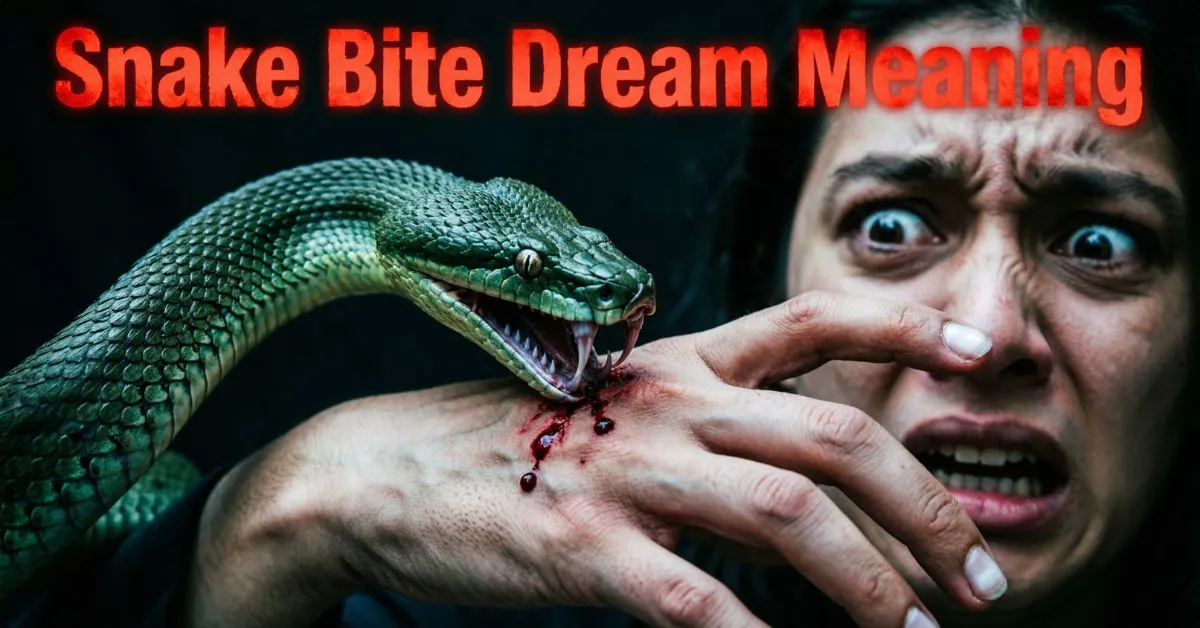 Snake Bite Dream Meaning